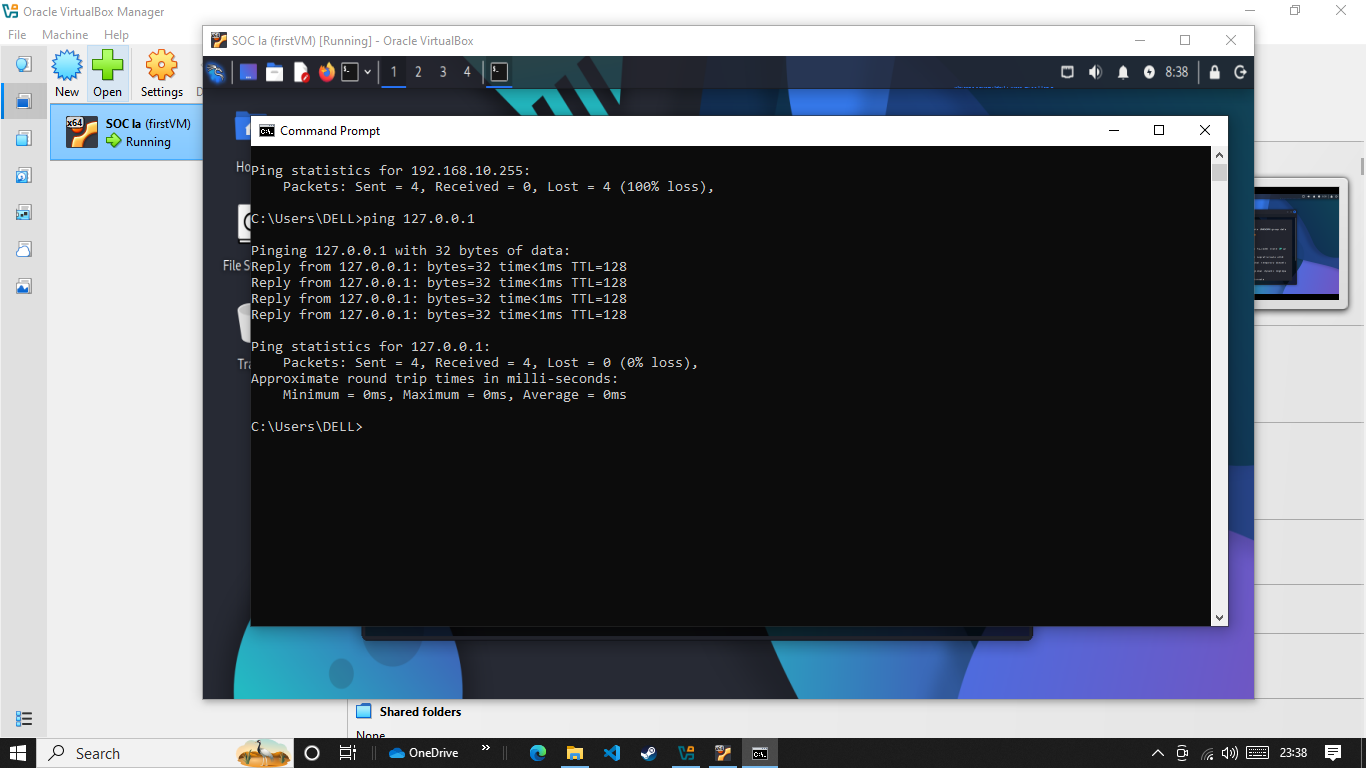 🛡️ Kali Linux SOC Lab Environment | SOC-Lab-Environment
