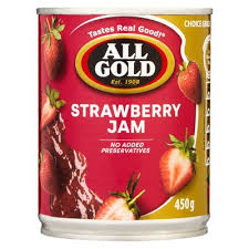 All Gold Strawberry Jam